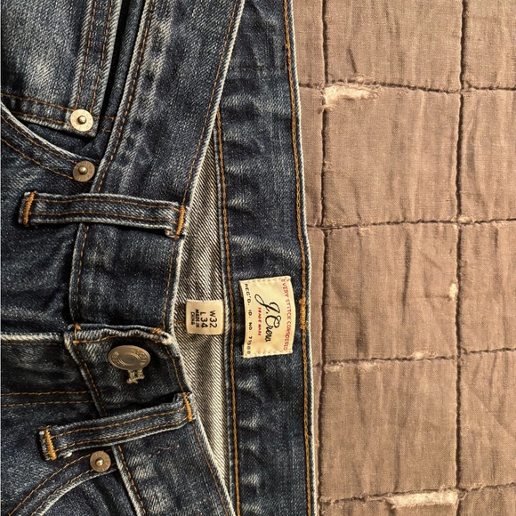 J. Crew Men's Dark Blue Straight Jeans - Picture 9 of 12